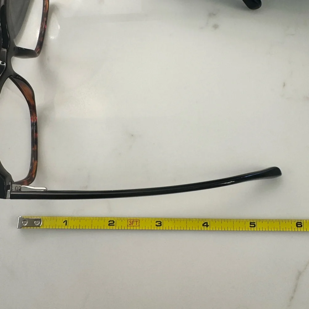 Bobbi Brown Brooklyn Reading Glasses- 1.0 Black/Tortoise (2) - Picture 9 of 9